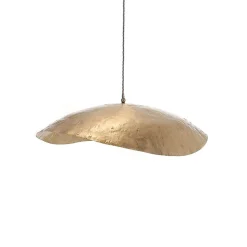 Gervasoni Pendelleuchte Brass 95 Gold Metall / L 80 Cm - Messing/ Matt Sale