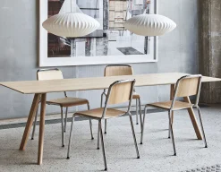 Hay Pendelleuchte Bubble Saucer Plastikmaterial Textil Weis / Small - Senkrechte Muster - Gebrochen Weis Hot