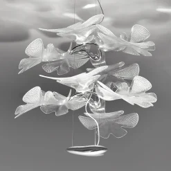 Artemide Pendelleuchte Chlorophilia Double Led Plastikmaterial/ Bluetooth - O 78 - Transparent Clearance