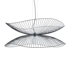 Forestier Pendelleuchte Libellule Large Metall/ O 100 Cm X H 40 Cm - Schwarz Flash Sale