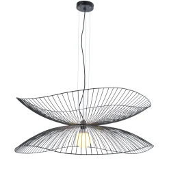 Forestier Pendelleuchte Libellule Large Metall/ O 100 Cm X H 40 Cm - Schwarz Flash Sale