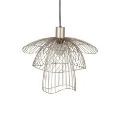 Forestier Pendelleuchte Papillon Xs Metall Beige / O 35 Cm - Champagner Shop