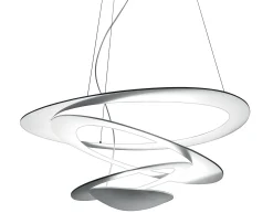 Artemide Pendelleuchte Pirce Mini Led Metall/ O 69 Cm - Weis New