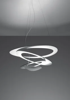Artemide Pendelleuchte Pirce Mini Led Metall/ O 69 Cm - Weis New