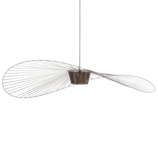 Petite Friture Pendelleuchte Vertigo Grande Plastikmaterial Braun Metall / O 200 Cm - Bronze New