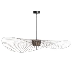 Petite Friture Pendelleuchte Vertigo Grande Plastikmaterial Braun Metall / O 200 Cm - Bronze New