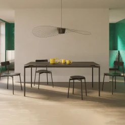 Petite Friture Pendelleuchte Vertigo Grande Plastikmaterial Braun Metall / O 200 Cm - Bronze New