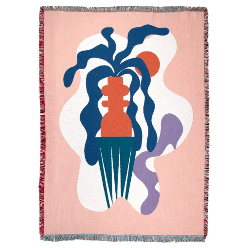 Slowdown Studio Plaid Badu Textil / By - 137 X 178 Cm - Bunt New