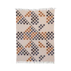 raawii Plaid Brush Textil Bunt / 200 X 150 Cm - Coquille D'艙Uf - Feuille - Jet Flash Sale