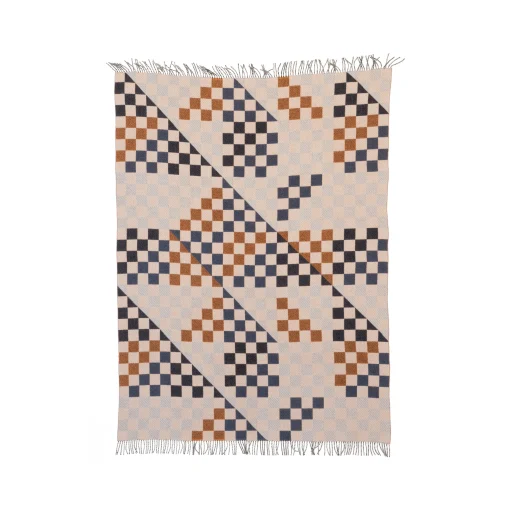 raawii Plaid Brush Textil Bunt / 200 X 150 Cm - Coquille D'艙Uf - Feuille - Jet Flash Sale