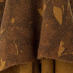 Bloomingville Plaid Ganja Textil/ 160 X 130 Cm - Recycelte Baumwolle - Braun Best