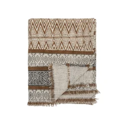 Bloomingville Plaid Madigan Textil / 150 X 125 Cm - Bunt Discount