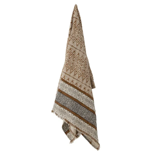 Bloomingville Plaid Madigan Textil / 150 X 125 Cm - Bunt Discount