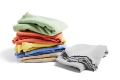 Hay Plaid Mono Textil Braun Beige / 130 X 180 Cm - Wolle - Taupe New