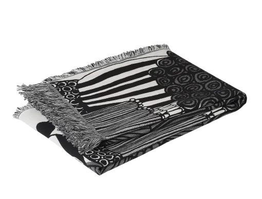 Marimekko Plaid Siirtolapuutarha Textil Grau Schwarz / 130 X 180 Cm - Grau - Schwarz Best