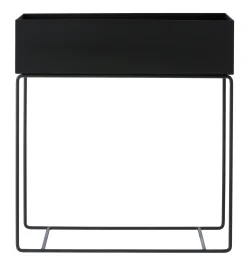 Ferm Living Plant Box Pflanzengefas Mit Gestell / L 60 Cm X H 65 Cm - Schwarz Shop
