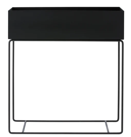 Ferm Living Plant Box Pflanzengefas Mit Gestell / L 60 Cm X H 65 Cm - Schwarz Shop
