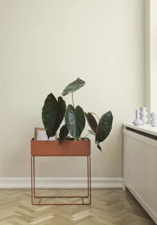 Ferm Living Plant Box Pflanzengefas Mit Gestell / L 60 Cm X H 65 Cm - Schwarz Shop