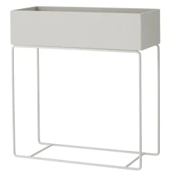 Ferm Living Plant Box Pflanzengefas Mit Gestell / L 60 Cm X H 65 Cm - Hellgrau Hot