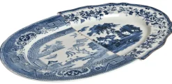 Seletti Platte Hybrid Diomira Keramik/ 37 X 24 Cm - Blau Shop
