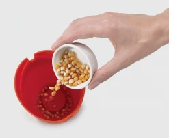 Joseph Joseph Popcorn-Maschine M-Cuisine Plastikmaterial Orange Grau / Set Aus 2 Mikrowellengeeigneten Behaltern - Grau - Orange Best
