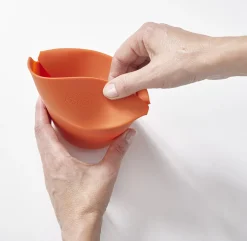 Joseph Joseph Popcorn-Maschine M-Cuisine Plastikmaterial Orange Grau / Set Aus 2 Mikrowellengeeigneten Behaltern - Grau - Orange Best
