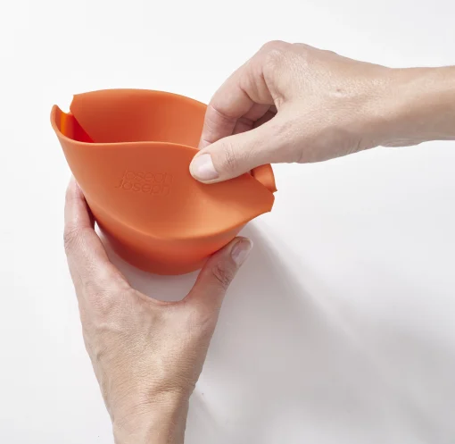 Joseph Joseph Popcorn-Maschine M-Cuisine Plastikmaterial Orange Grau / Set Aus 2 Mikrowellengeeigneten Behaltern - Grau - Orange Best