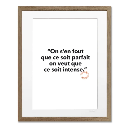 Image Republic Poster Loic Prigent - Papierfaser Weis Schwarz / 30 X 40 Cm - Schwarz - Weis Cheap