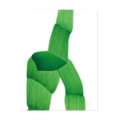 Vitra Poster Ronan Bouroullec - Drawing 2018 Papierfaser/ 67,5 X 67,5 Cm - Grun Best