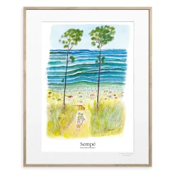 Image Republic Poster Sempe - Ocean Couple Papierfaser / 40 X 50 Cm - Bunt Online
