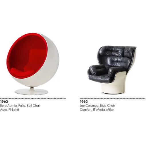Vitra Poster The Chair Collection Papierfaser / 119 X 84 Cm - Bunt Best