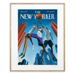 Image Republic Poster The New Yorker / Basketball, Mark Ulriksen Papierfaser / 40 X 50 Cm - Bunt Best Sale