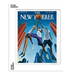 Image Republic Poster The New Yorker / Basketball, Mark Ulriksen Papierfaser / 40 X 50 Cm - Bunt Best Sale