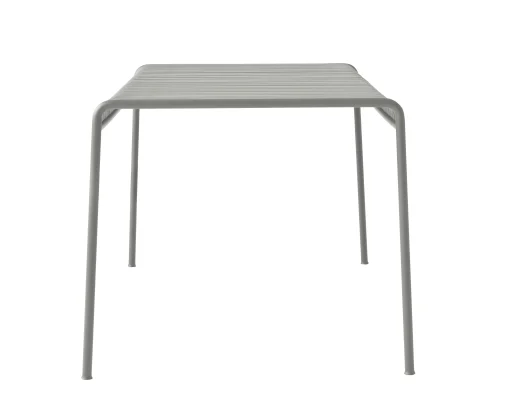 Hay Quadratischer Tisch Palissade Metall Grau / 80 X 80 Cm - R & E Bouroullec - Hellgrau Hot