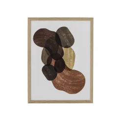 Bloomingville Rahmen Allen Holz Natur (Ohne Poster Verkauft) / & Glas - L 32 X H 42 Cm - Eiche Hot