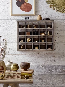 Bloomingville Rahmen Allen Holz Natur (Ohne Poster Verkauft) / & Glas - L 32 X H 42 Cm - Eiche Hot