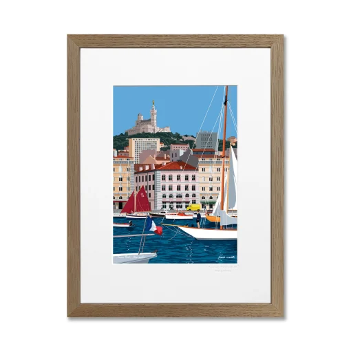 Image Republic Rahmen  Holz Natur / Unbehandelt - 30 X 40 Cm - Roheiche Flash Sale