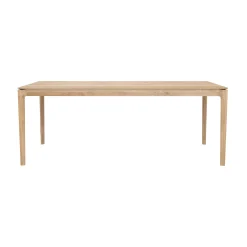 Ethnicraft Rechteckiger Tisch Bok Holz Natur / Eiche Massiv  - 200 X 95 Cm / 8 Personen - Eiche Natur Cheap