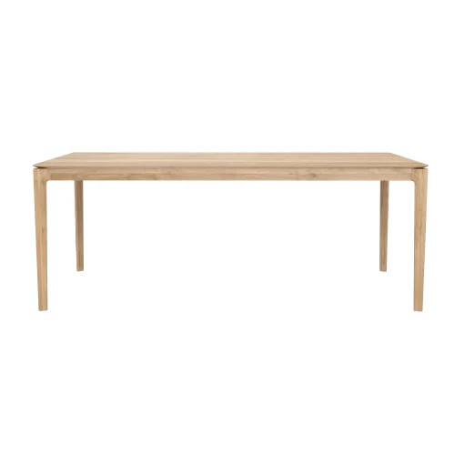 Ethnicraft Rechteckiger Tisch Bok Holz Natur / Eiche Massiv  - 200 X 95 Cm / 8 Personen - Eiche Natur Cheap