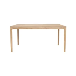 Ethnicraft Rechteckiger Tisch Bok Holz Natur / Eiche Massiv  - 180 X 90 Cm / 8 Personen - Eiche Natur Discount