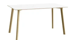 Hay Rechteckiger Tisch Copenhague Cph Deux 210 Weis Holz Natur / 140 X 75 Cm - Buche Natur - Weis New