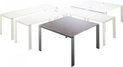 Kartell Rechteckiger Tisch Four Metall - Schwarz Best Sale