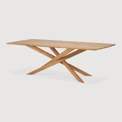 Ethnicraft Rechteckiger Tisch Mikado Outdoor Holz Natur / 240 X 108 Cm - / 10 Personen - Teak/ Natur Shop