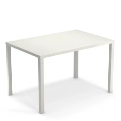Emu Rechteckiger Tisch Nova Metall/ Metall - 120 X 80 Cm - Weis Hot