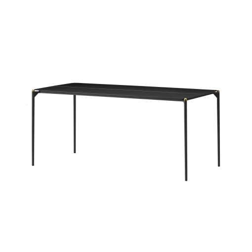 AYTM Rechteckiger Tisch Novo Metall Schwarz / 16X 8Cm - Metall - Cheap