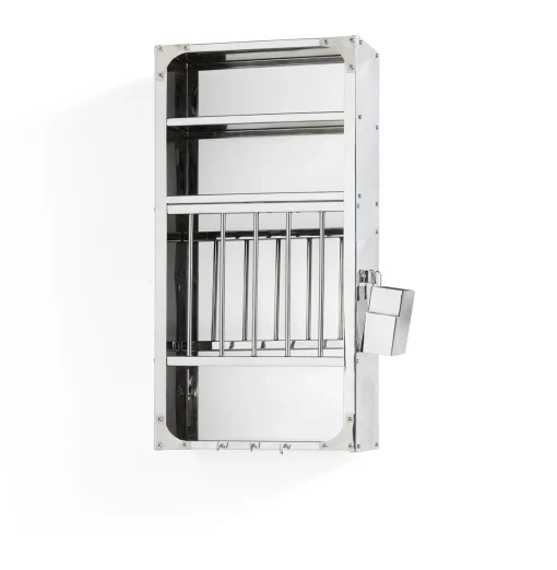 Hay Regal Indian Medium Metall / Geschirrschrank - L 40 Cm X H 78 Cm - Stahl Best