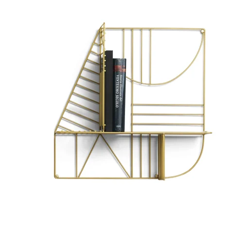 Mogg Regal Musa Metall Gold / 60 X 60 Cm - Gold Mattiert Hot