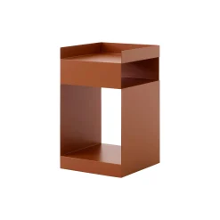 &tradition Rollcontainer Rotate Sc73 Metall Orange Braun / 35 X 35 X H 59 Cm - Stahl - Terracotta Best