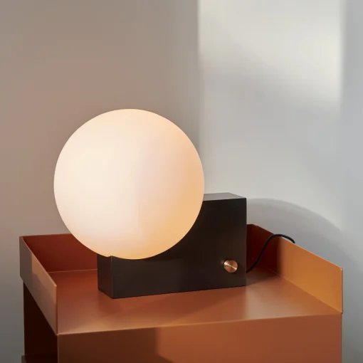 &tradition Rollcontainer Rotate Sc73 Metall Orange Braun / 35 X 35 X H 59 Cm - Stahl - Terracotta Best