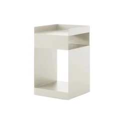 &tradition Rollcontainer Rotate Sc73 Metall Weis Beige / 35 X 35 X H 59 Cm - Stahl - Elfenbein Online